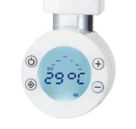 Kaitinimo elementas (tenas) Ecoradco Sigma su ekranėliu, su laidu į rozetę, baltas 750 W