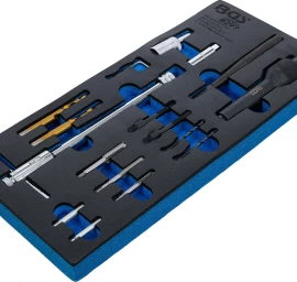 Kaitinimo žvakių išėmimo ir jų sriegio remonto komplektas | M8 / M10 | 17 vnt. (8297)