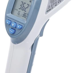 Kaktos termometras bekontaktis, infraraudonųjų spindulių | žmonėms + objektų matavimas 0 - 100 ° (6007)