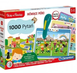 Kalbantis Rašiklis Numeriai 1000 Klausimų 64 Užduotys Clementoni #g3