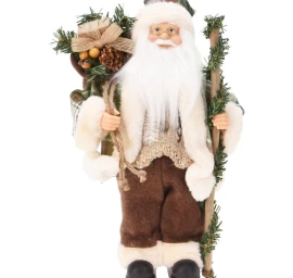 Kalėdinis Dekoratyvinis Stovintis Deluxe 30 Cm Rudos Spalvos