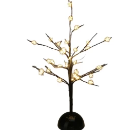 Kalėdų Dekoratyvinė Eglutė 32led šiltai Balta 40cm
