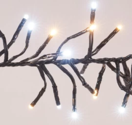Kalėdų Eglutės Lemputės, šviesos Grandinė, 3000 Led, Laikmatis, šaltai Ir šiltai Balta