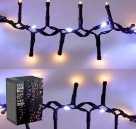 Kalėdų Eglutės žibintai šviesos Grandinė 710 Vadovaujama Balta/šilta Balta