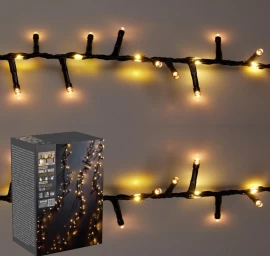 Kalėdų Eglutės žibintai šviesos Grandinė 710 Vadovaujama šiltai Balta