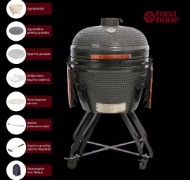 Kamado grilis TunaBone Kamado classic 26 grill 322786