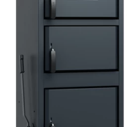 KAMEN WG DM 150 su el.valdikliu ir ventiliatoriumi kieto kuro katilas
