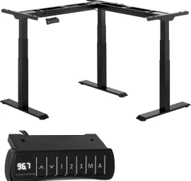 Kampinis Rašomojo Stalo Rėmas Su Elektriniu Aukščio Reguliavimu 58-123 Cm Right Angle