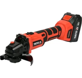 Kampinis šlifuoklis YATO YT-82829 | brushless | Li-ion | 18V | 3AH | 125MM
