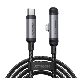Kampinis Usb-c - iphone Lightning 30w 1,2 M Kabelis - Juodas