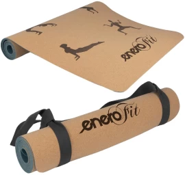 Kamštinis Jogos Kilimėlis 183x61x0,4 Cm Enero Fit