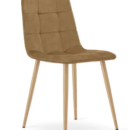 kara Kėdė - Rudas Aksomas / Medžio Spalvos Kojos X 1