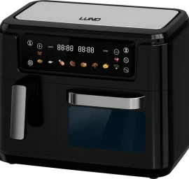 Karšto oro gruzdintuvė | 2400W | 3.5L+7.5L | juoda (67564)