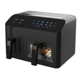 Karšto Oro Gruzdintuvė Maestro MR-760 Double deep fat fryer 3.5L+6L Juodas