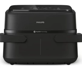 Karšto oro gruzdintuvė Philips 1000 serija, Airfryer, NA150/00, 7 l, juoda