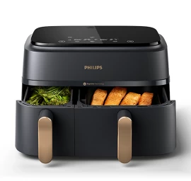 Karšto Oro Gruzdintuvė Philips 3000 Series Dual Basket NA352/00