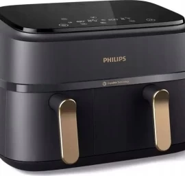 Karšto oro gruzdintuvė Philips 3000 serija NA 352/00, juoda, 2750 W, 9 l