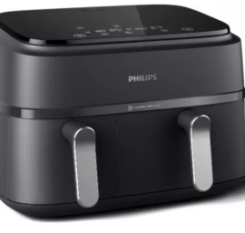 Karšto oro gruzdintuvė Philips 3000 serija NA351/00, juoda, 2750 W, 9 l