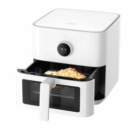 Karšto oro gruzdintuvė Xiaomi Smart Air Fryer, balta, 1600 W, 5.5 l (Pažeista pakuotė)