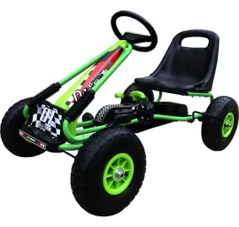 Kartingo Pedalų Automobilis Enero 01 žalias