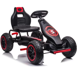 Kartingo Pedalų Automobilis Enero 18 Juoda Ir Raudona