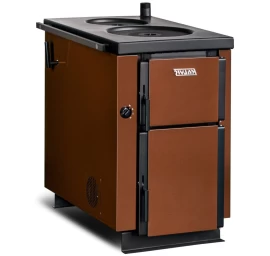 Katilas-viryklė KALVIS-4, K4N.KAIR, 18 KW, Porankis kairėje pusėje, 2 kaitvietės, Sumažinta kaina!