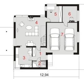 Namo projektas Kaunas - 1