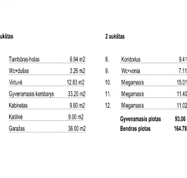 Namo projektas Kaunas - 1