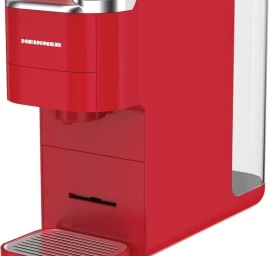Kavos aparatas (tinka įv.kapsulės ir biri kava) 1525W, 1.5L HEMC-DD15RED HEINNER