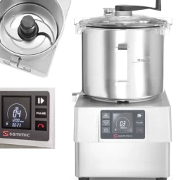 Ke-8v Emulsinis Pjaustytuvas Smulkinimui šlifavimui 8 L 3000 Aps/min 1500 W - Sammic 1050853