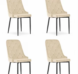Kėdė Capri - Smėlio Spalvos X 4