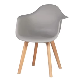 Kėdė Retro DS0671, 1vnt, Pilka (Ekspozicinė prekė)