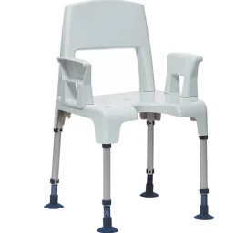 Kėdutė dušo Pico su nugaros atrama ir porankiais, 9.22.001