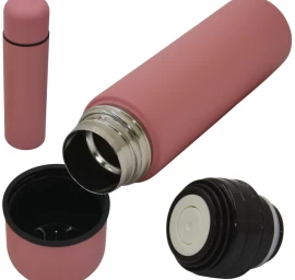 Kelioninis Termosas 500 Ml Puikus Namų Apyvokos Reikmenų Rožinis