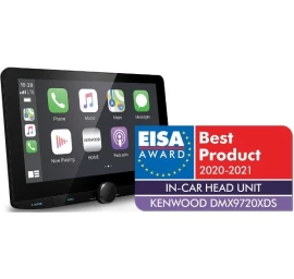 KENWOOD, DMX9720XDS 2-DIN AV grotuvas su 10.1 ekranu, Bluetooth