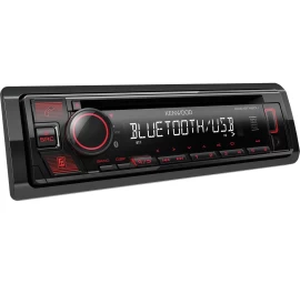 Kenwood, KDC-BT460U CD/USB MP3/WMA automagnetola su AUX įėjimu