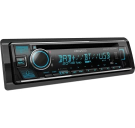 Kenwood, KDC-BT760DAB CD/USB MP3/WMA automagnetola su AUX įėjimu