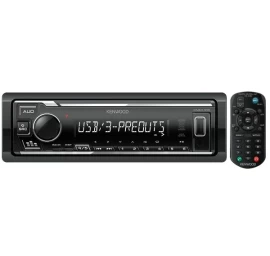 Kenwood, KMM-106 USB MP3/WMA automagnetola su AUX įėjimu