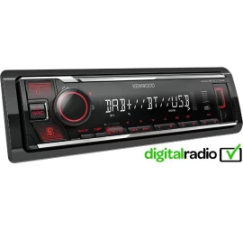 Kenwood, KMM-BT407DAB USB MP3/WMA automagnetola su AUX įėjimu