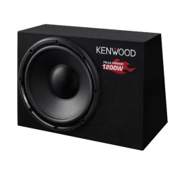 KENWOOD, KSC-W1200B, 1200W, 30cm žemų dažnių kolonėlė