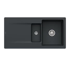 Keramikinė plautuvė Siluet 60 R 100x51, juoda 333701R7HL2