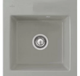 Keramikinė plautuvė Villeroy &amp; Boch Subway 45 XS Akmens pilka, 678102SL