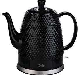 Keramikinis virdulys Zyle ZY17KWS, 1,5L, juodas