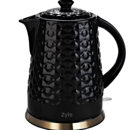 Keramikinis virdulys Zyle ZY18KWG, talpa 1,5 l, juodas