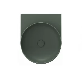 Keraminis praustuvas Ravak Yard 40, be angos maišytuvui, Grey Green, XJX08040000