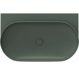 Keraminis praustuvas Ravak Yard 80, be angos maišytuvui, Grey Green, XJX08080000