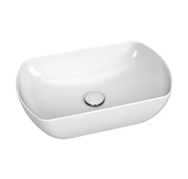 Keraminis praustuvas Uni 50 O Slim, baltas