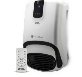 Keraminis sieninis šildytuvas Warmtech, 2000 W, baltas