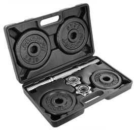 Ketaus Hanteliai 10 Kg Enero Fit Case
