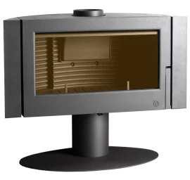 Ketinė krosnelė Invicta Antaya, antracito spalvos, 7.5 - 16.5 kW